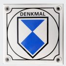 Emailleschild Denkmal 10 x 10 cm