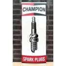 Champion spark plugs emailleschild