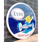 Esso happy motoring emailleschild