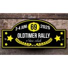 Emaille Rallyschild topkwaliteit