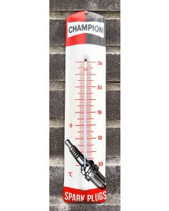 Emaille Thermometer Champion Spark Plugs