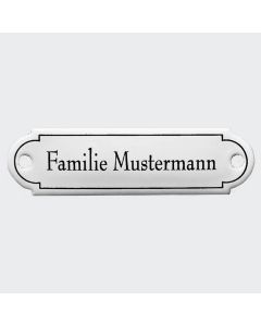 Emaille-Namensschild-80x22mm-klassische-Form