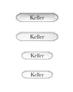 Emaille Tuerschild Keller klassische Form