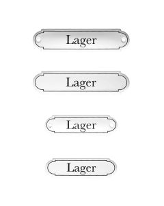 Emaille Tuerschild Lager klassische Form