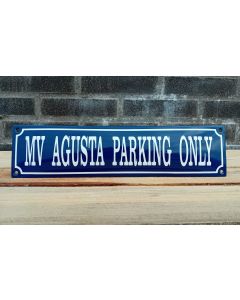 MV Agusta parking only