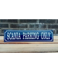 Scania parking only