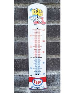 Emaille Thermometer Esso Motor Oil