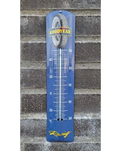 Emaille Thermometer Goodyear Racing Tires