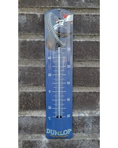 Emaille-Thermometer Dunlop-Reifen