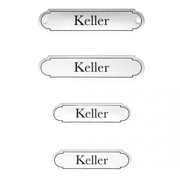 Emaille-Türschild-Keller