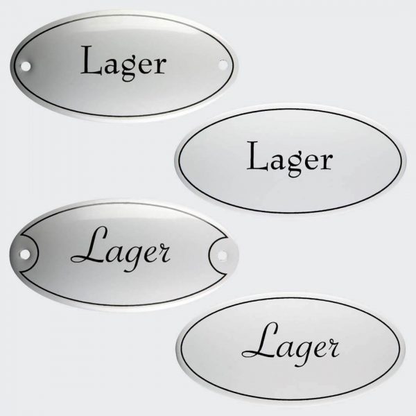 Tuerschild-Emaille-Lager-oval-10x5cm