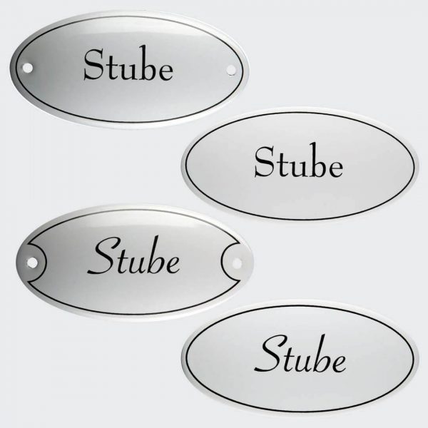 Tuerschild-Emaille-Stube-oval-10x5cm