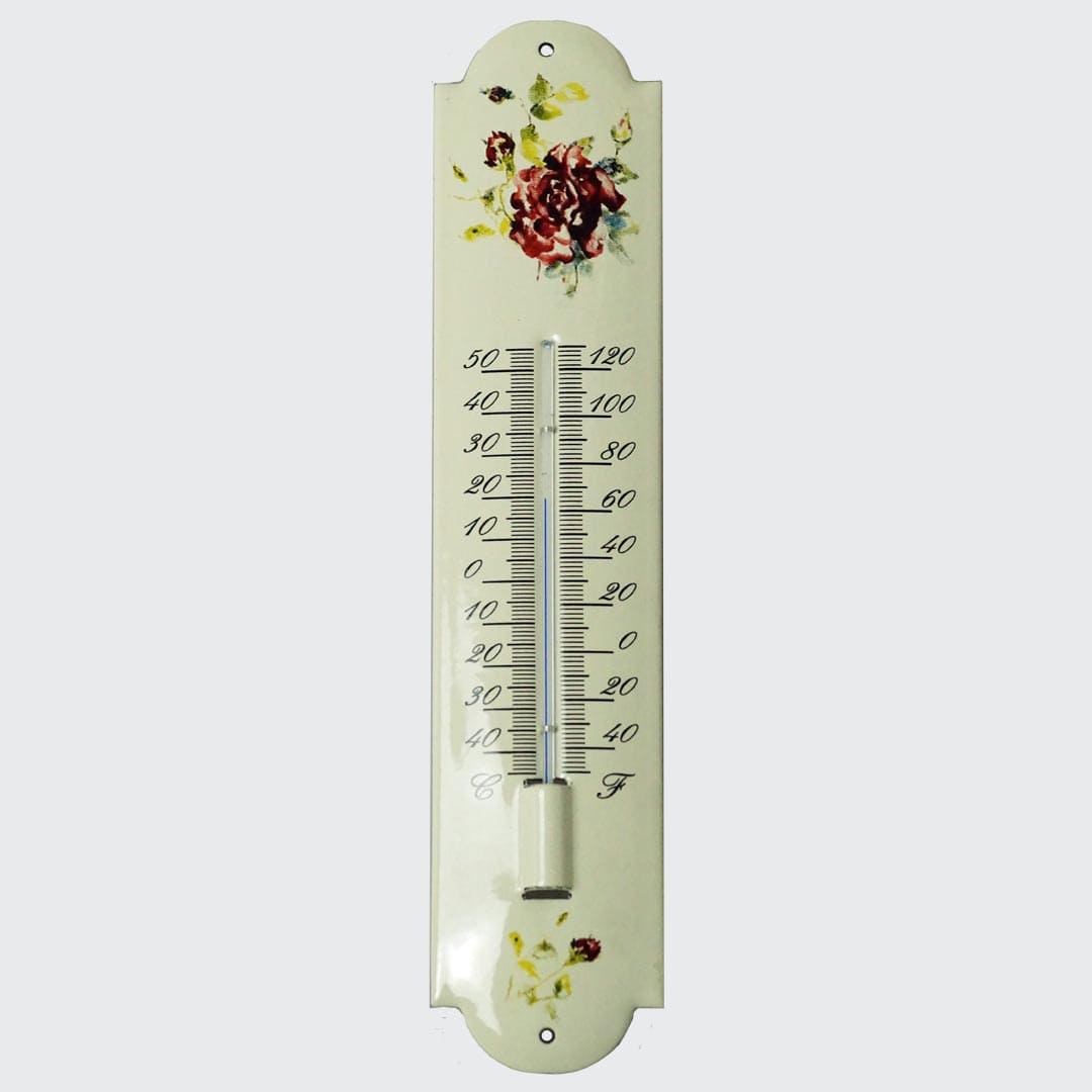 Landgoed Onbevredigend kloon Emaille Thermometer Blume 6 - Classic Emaille